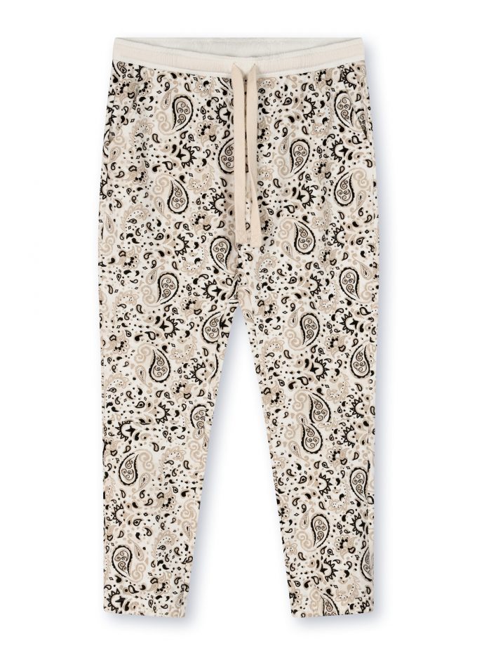 10 Days cropped jogger paisley