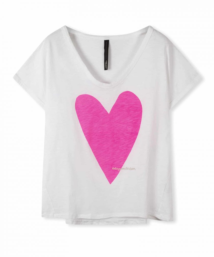 10 Days T-Shirt Pink Follow your Heart Kollektion
