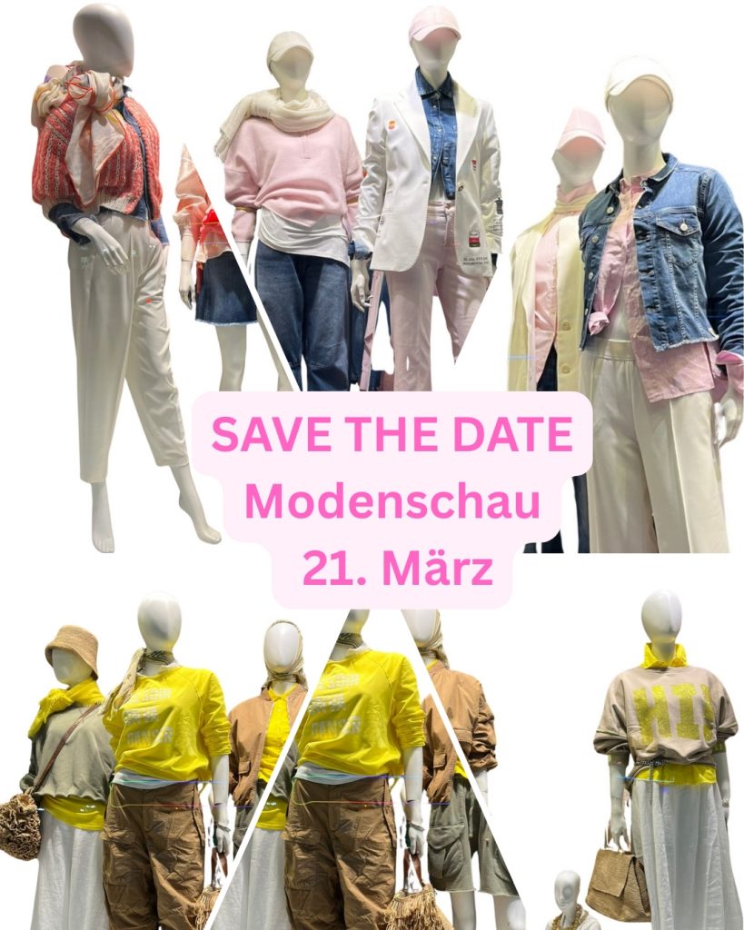 Modenschau Frühling 1 Save the date Modenschau
